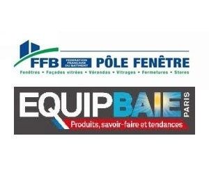 Le Pôle Fenêtre FFB sera présent à EquipBaie en novembre 2018