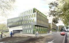 Un projet tertiaire HQE BBC Effinergie à Strasbourg