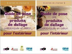 Le Cerib édite deux guides pratiques pour les produits de dallage