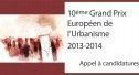 Appel à candidature au 10e Grand Prix Européen de l'Urbanisme