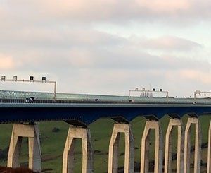 Le viaduc d'Echinghen dans le Pas-de-Calais entre dans une phase de travaux