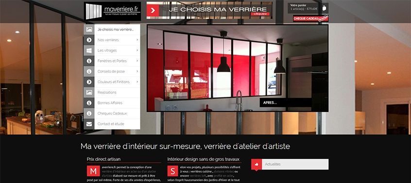 AOMB lance son concepteur de verrière sur-mesure en ligne : Maverriere.fr