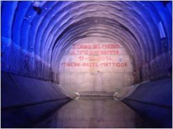 Le tunnel routier du Fréjus percé après quatre ans de chantier