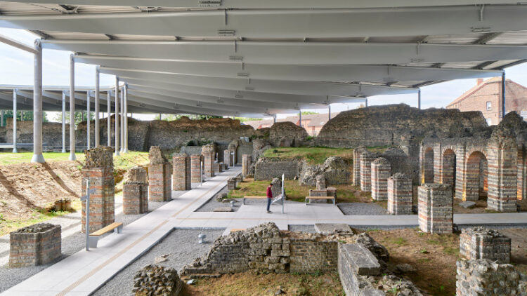 Mise en valeur du forum antique de Bavay, par Explorations Architecture