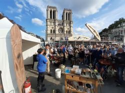 Les premiers travaux de restauration de Notre-Dame de Paris mis en avant