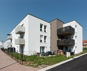 Réalisation d'un éco quartier avec des logements à haute performance énergétique à Lunéville