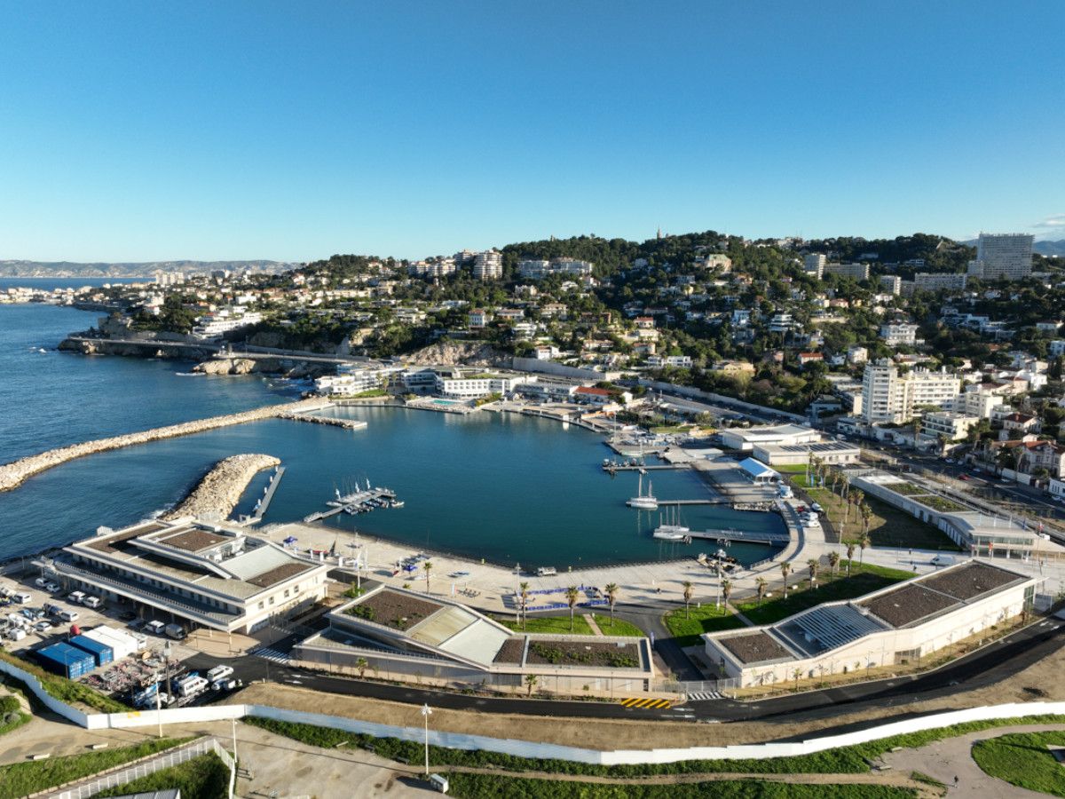 À Marseille, la marina olympique pensée pour les athlètes pros et... "les minots"