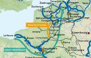 L'Union européenne adoube le canal Seine-Nord Europe