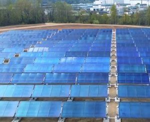La plus grande centrale solaire thermique de France