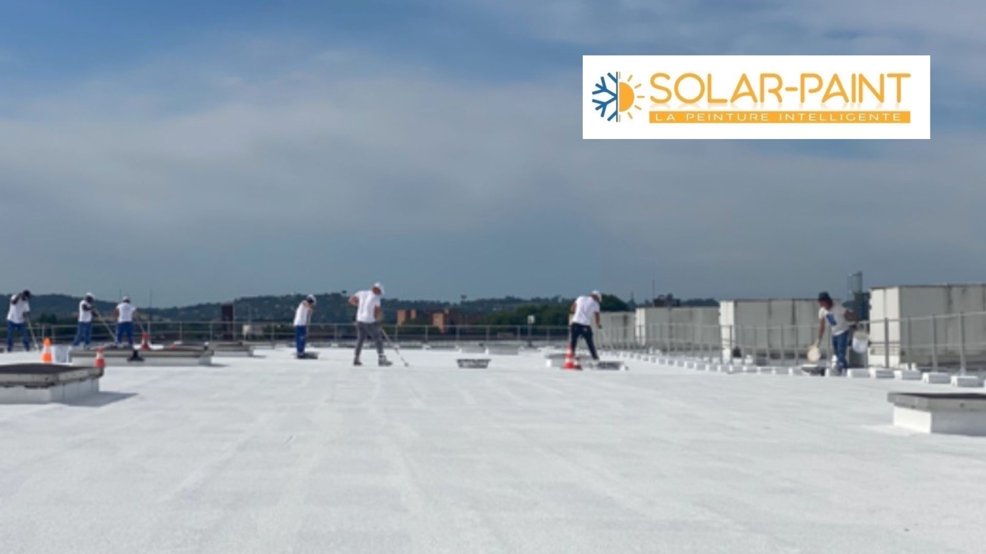 Lutte contre le réchauffement climatique et économies d’énergie – SOLAR-PAINT à la conquête des toits de France