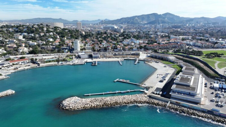À Marseille, Marina Olympique par Rougerie+Tangram et Carta