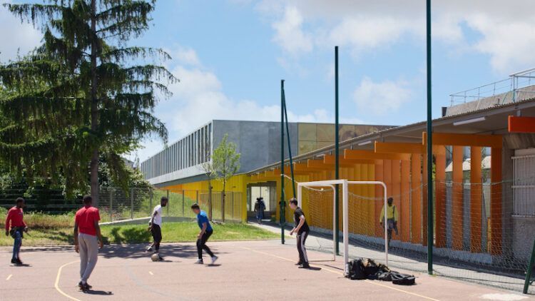 A Bobigny, le lycée Alfred Costes restructuré et reconstruit par Philéas