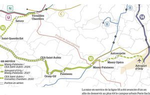Grand Paris Express: le premier rendez-vous de la ligne 18 fixé en 2026