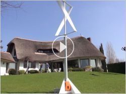 Une petite éolienne qui s'installe en un temps record !