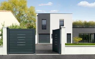 La porte de garage sectionnelle Alinéa de Novoferm