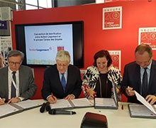 Emmanuelle Cosse signe le premier prêt de haut de bilan avec Nantes Métropole Habitat