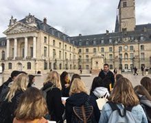 Les étudiants de l'école d'architecture de Nancy à Dijon pour leur semaine Architecture et Patrimoine