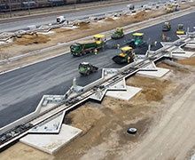 Chantier d?envergure pour Birco sur les nouveaux terminaux intermodaux rail/route de Bettembourg au Luxembourg