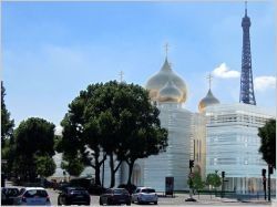 Eglise russe à Paris : sobriété et pureté, les nouvelles symboliques du projet Wilmotte