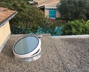 Slick inside rond de Bluetek, la nouvelle fenêtre de toit aux performances élevées