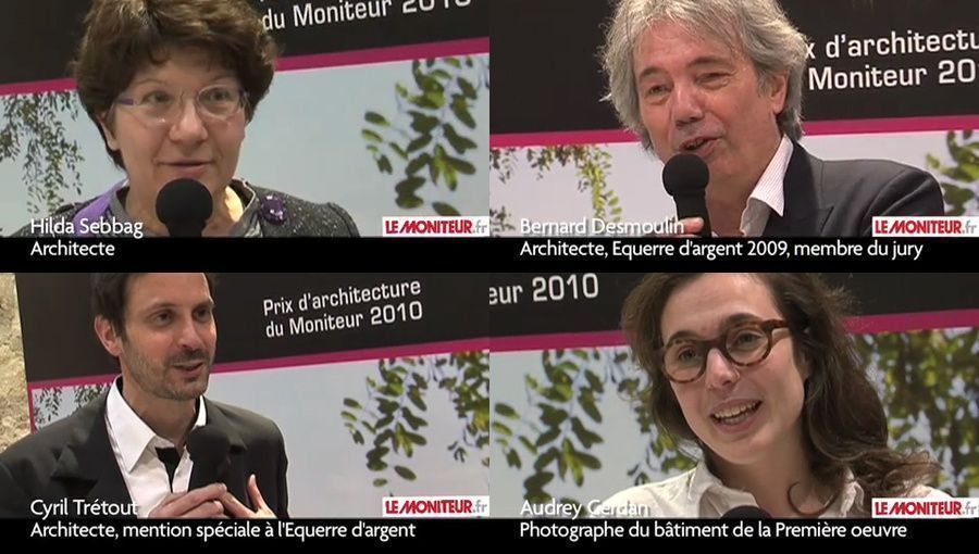 Réactions au palmarès 2010 des prix d'architecture du Moniteur