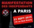 Nouvelle manifestation contre le RSI le 21 septembre à Paris