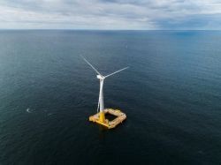 L'éolien offshore français fournit ses premiers kWh !