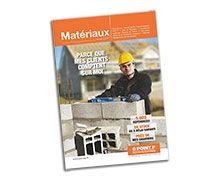 Point.P lance la nouvelle édition de son catalogue Matériaux