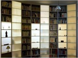 Une cloison bibliothèque pour réorganiser un appartement (diaporama)