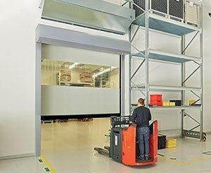 Hörmann présente sa nouvelle porte rapide V4015 SEL Alu-R