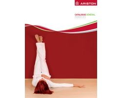 Efficacité énergétique en eau chaude sanitaire Toute l'offre Ariston dans le Catalogue Général 2012