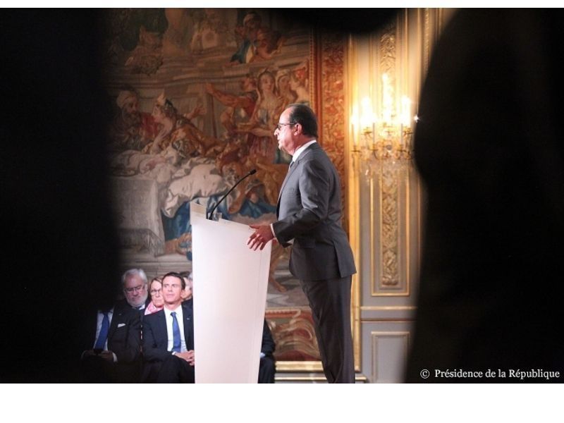 Cop21, dotations, droit du travail : les déclarations de François Hollande