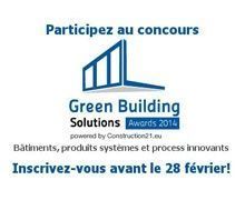 J-8 pour participer aux Green Building Solutions Awards de Construction21
