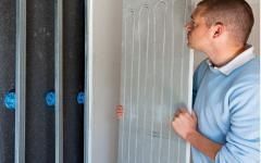 Rénovation d'une maison avec murs et plafonds chauffants/rafraîchissants