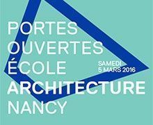 Journée portes ouvertes de l'École nationale supérieure d'architecture de Nancy