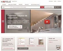 Le nouveau site web Häfele : 40.000 articles à portée de clic