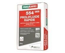 554 Prolifluide Rapide Blanc, le mortier-colle idéal pour les chantiers en pierres naturelles