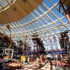 Forum des Halles : la canopée se prépare