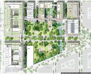 Début du chantier du nouveau Campus d'AgroParisTech-Inra à Paris-Saclay