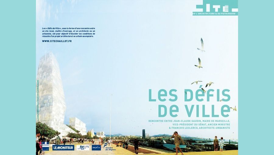 Débat entre le maire de Marseille et l'architecte-urbaniste François Leclercq