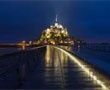 Mont-Saint-Michel : le nouveau pont-passerelle ouvert aux piétons
