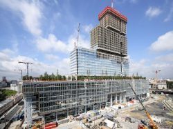 TGI de Paris :  les superstructures de Renzo Piano sont achevées