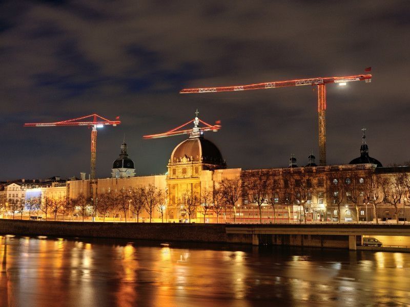 Le titanesque chantier de l'Hôtel Dieu de Lyon avance à pas de géant