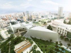 Un centre culturel harmonieux et lumineux à Tirana (diaporama)