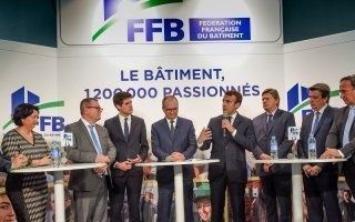 Emmanuel Macron aux 24 heures du bâtiment : des déclarations qui ne font pas l'unanimité