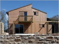 Une maison bretonne organique et bioclimatique