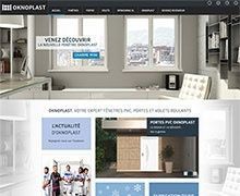 Oknoplast lance son nouveau site internet