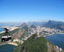 Rio 1er paysage urbain classé au Patrimoine Mondial de l'Unesco