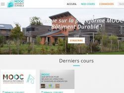 Lancement d'une plateforme MOOC dédiée au bâtiment durable