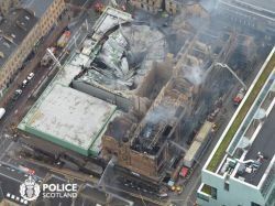L'école d'art de Glasgow, touchée par un incendie, pourrait être démolie